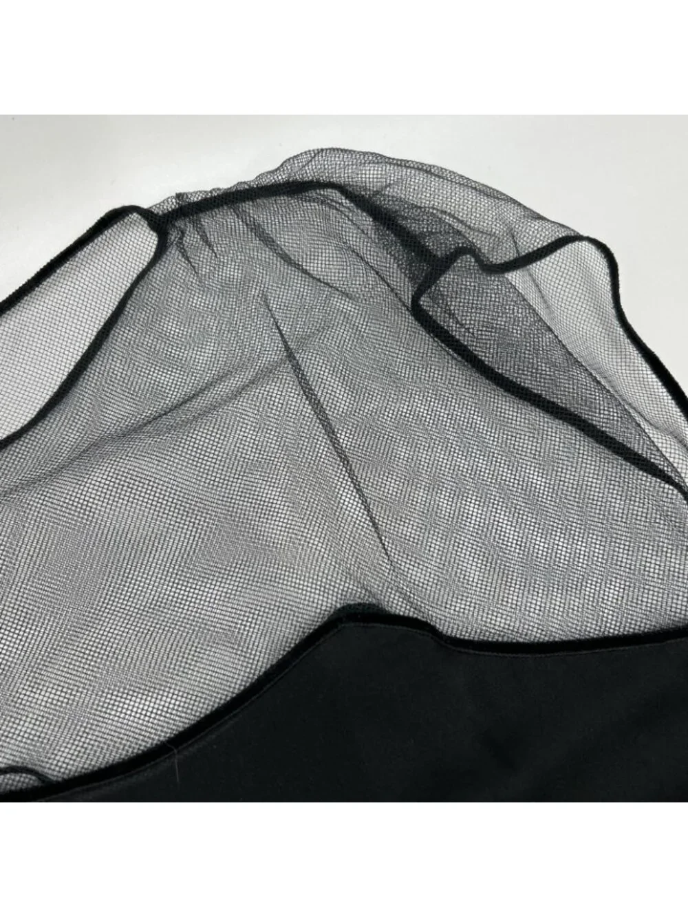 Louis Vuitton Black Shear Cut Replacement Blouse with